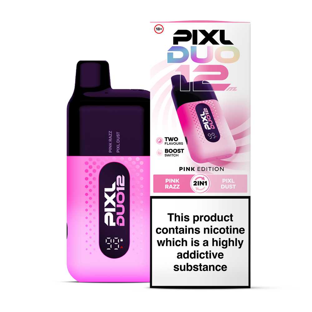 PIXL Duo 12 Pink Edition Prefilled Pod Vape Kit
