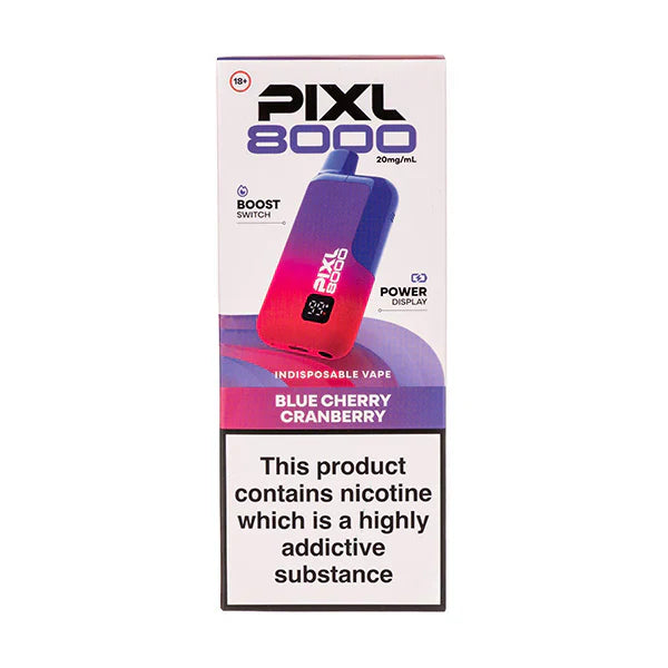 PIXL 8000 Blue Cherry Cranberry Prefilled Pod Kit