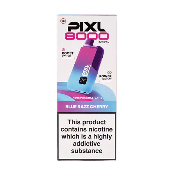 PIXL 8000 Blue Razz Cherry Prefilled Pod Kit