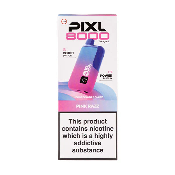 PIXL 8000 Pink Razz Prefilled Pod Kit