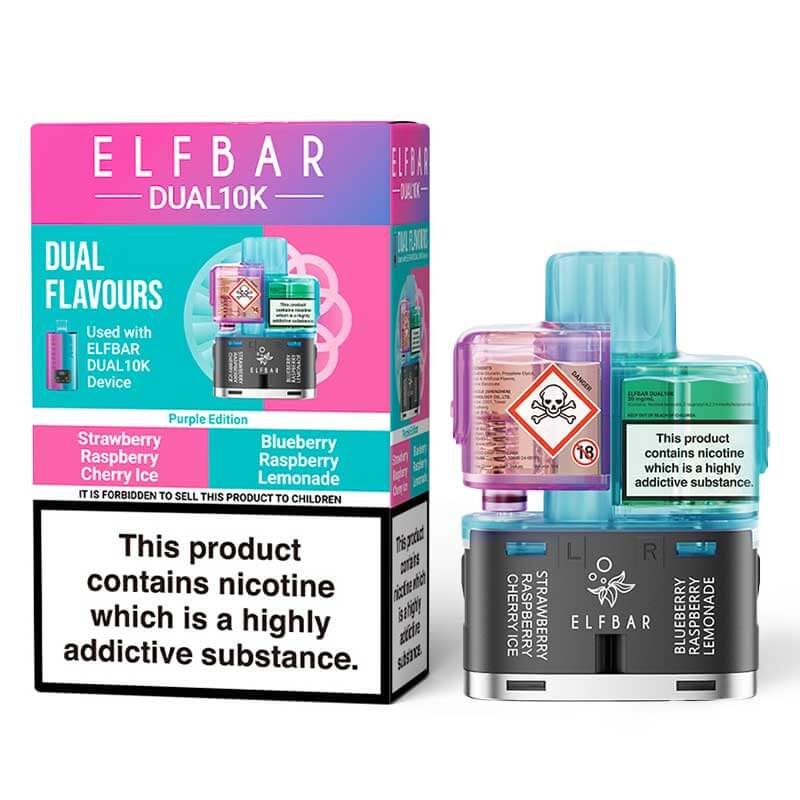 Elf Bar Dual 10K Purple Edition Prefilled Pods