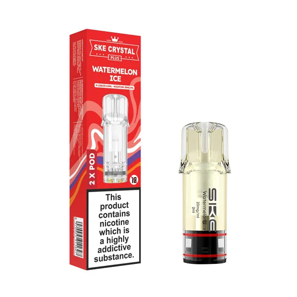 SKE Crystal Plus Watermelon Ice Prefilled Pods