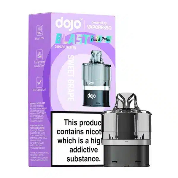 Vaporesso Dojo Blast 6000 Sweet Grape Prefilled Pods