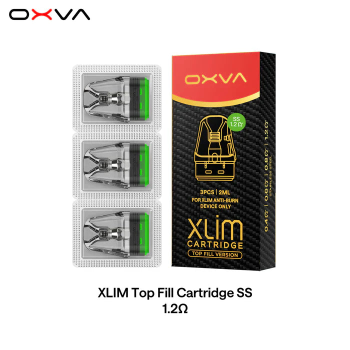 OXVA XLIM Top Fill Cartridge Stainless Steel
