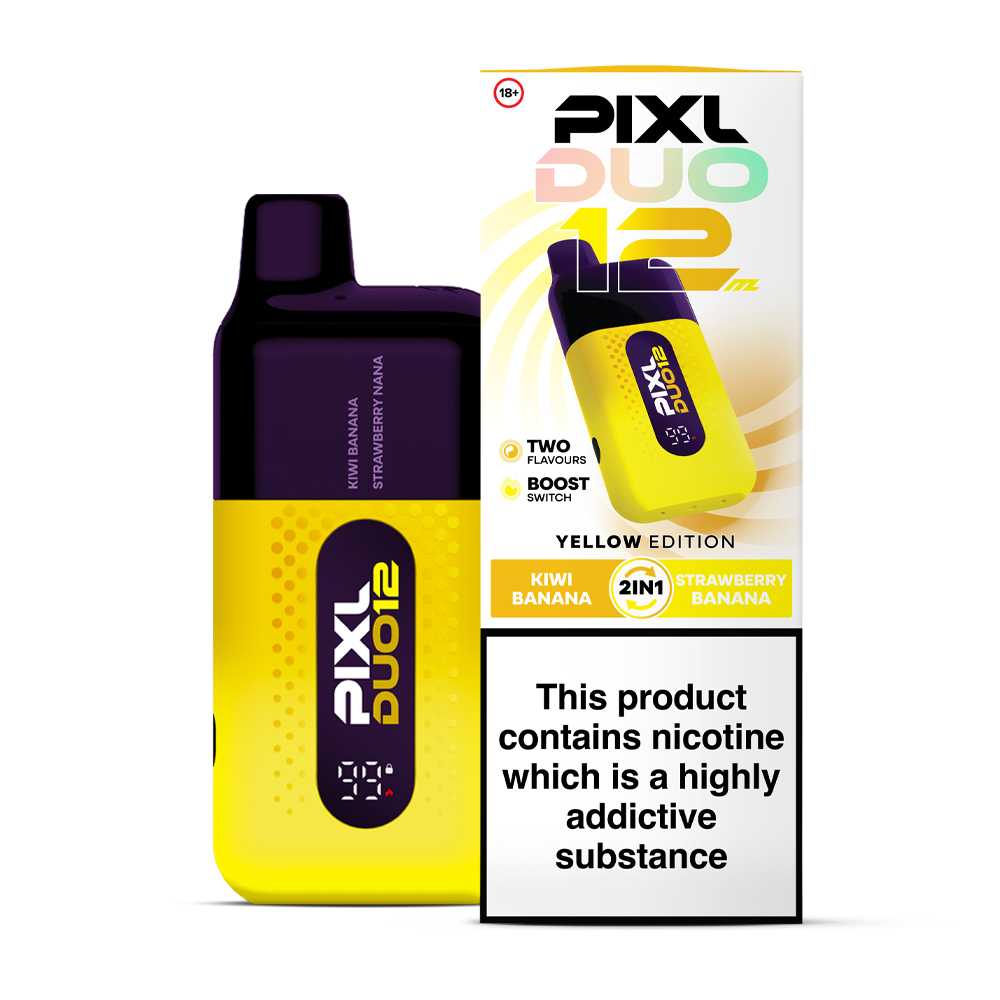 PIXL Duo 12 Yellow Edition Prefilled Pod Vape Kit
