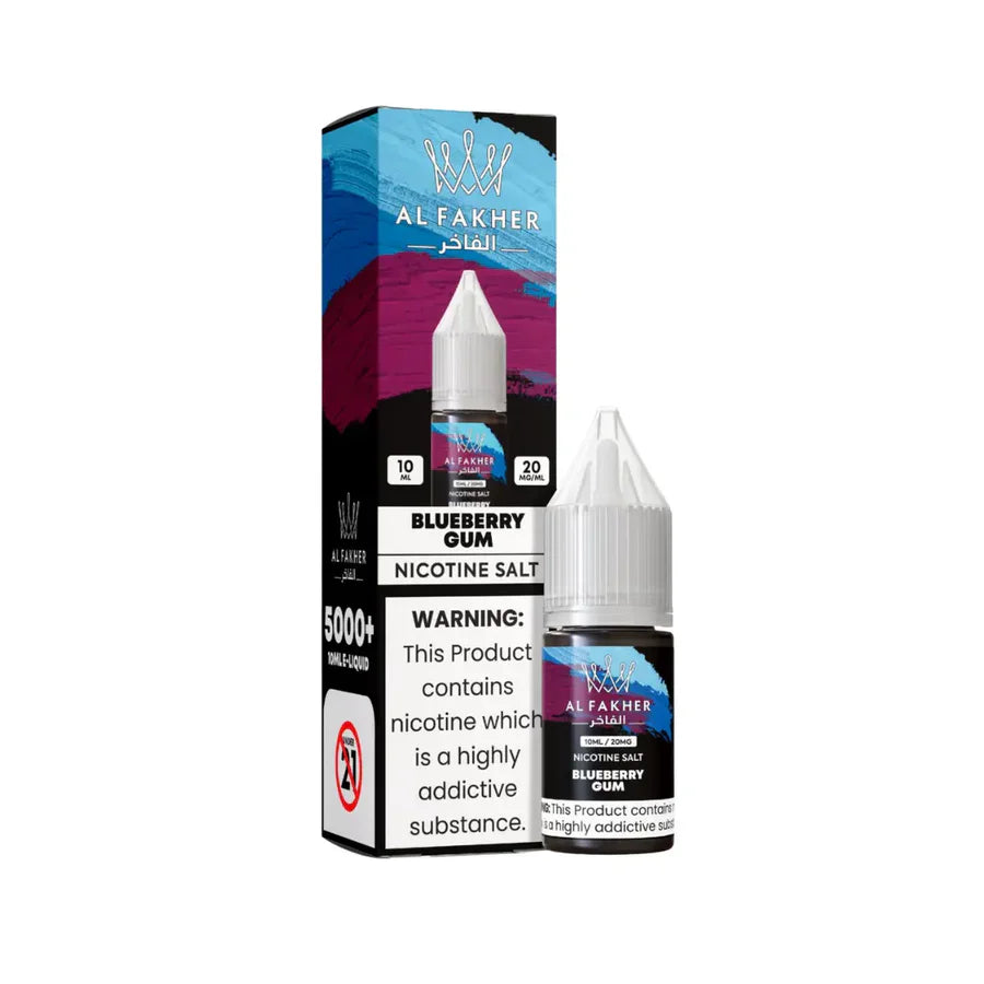 AL Fakher Blueberry Gum 10ml Nic Salt E-Liquid