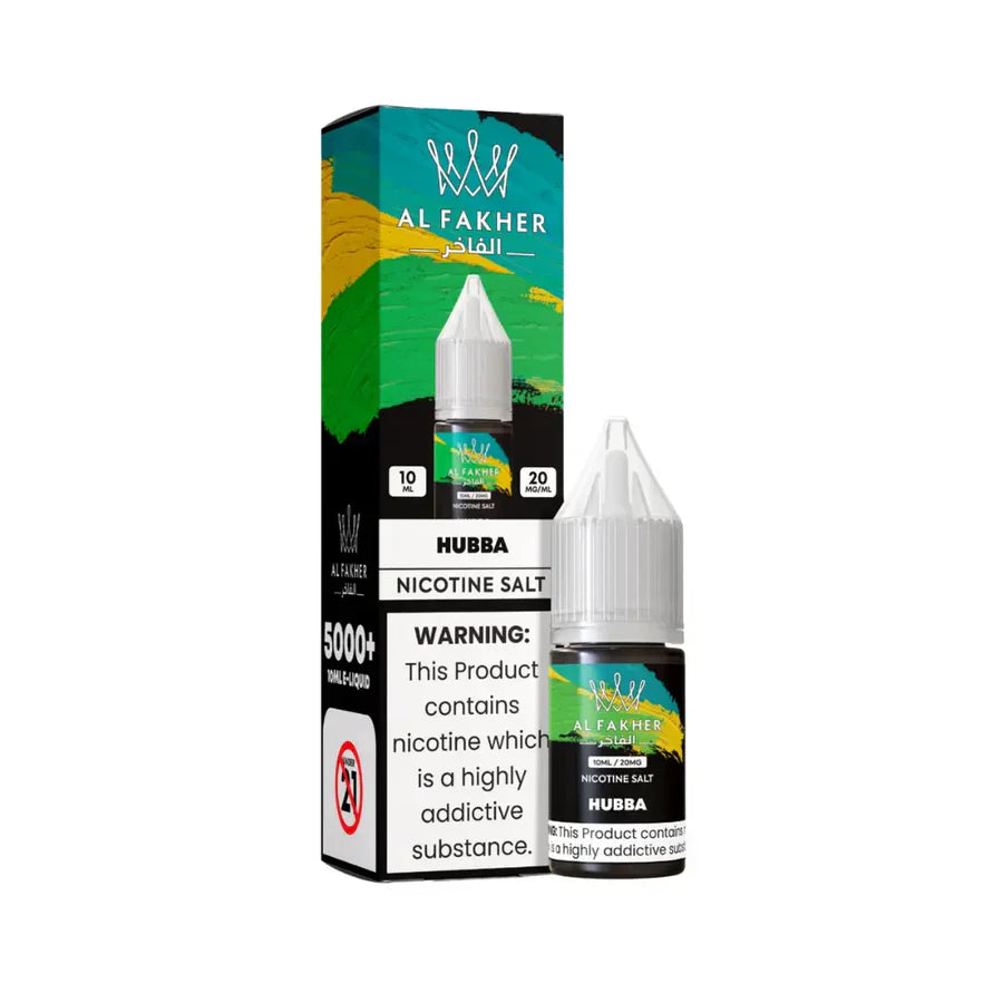 AL Fakher Hubba 10ml Nic Salt E-Liquid