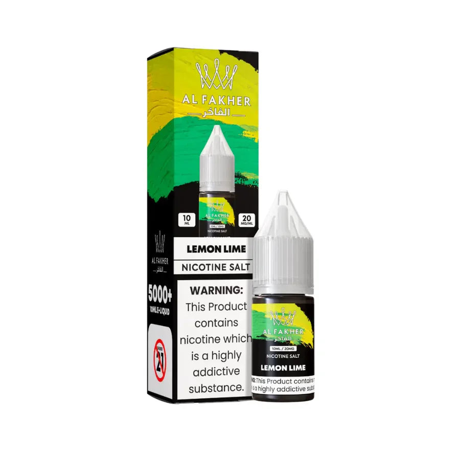 AL Fakher Lemon Lime 10ml Nic Salt E-Liquid