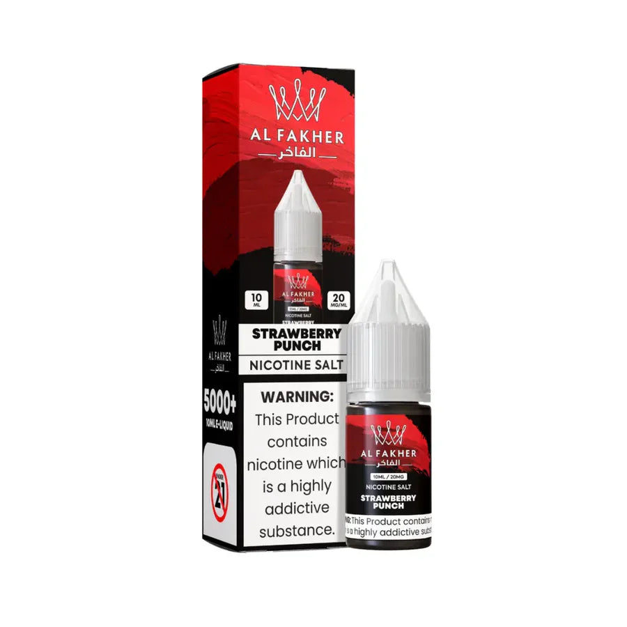 AL Fakher Strawberry Punch 10ml Nic Salt E-Liquid