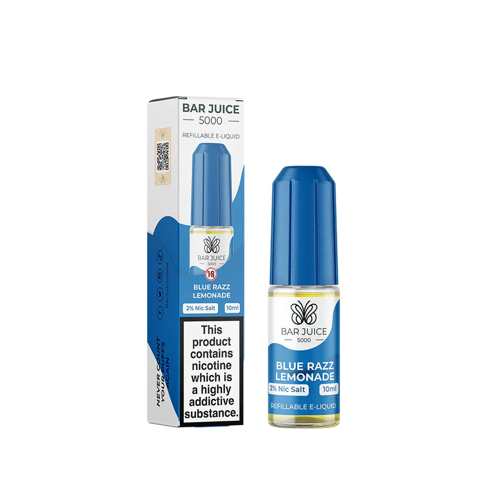 Bar Juice 5000 Blue Razz Lemonade 10ml Nic Salts