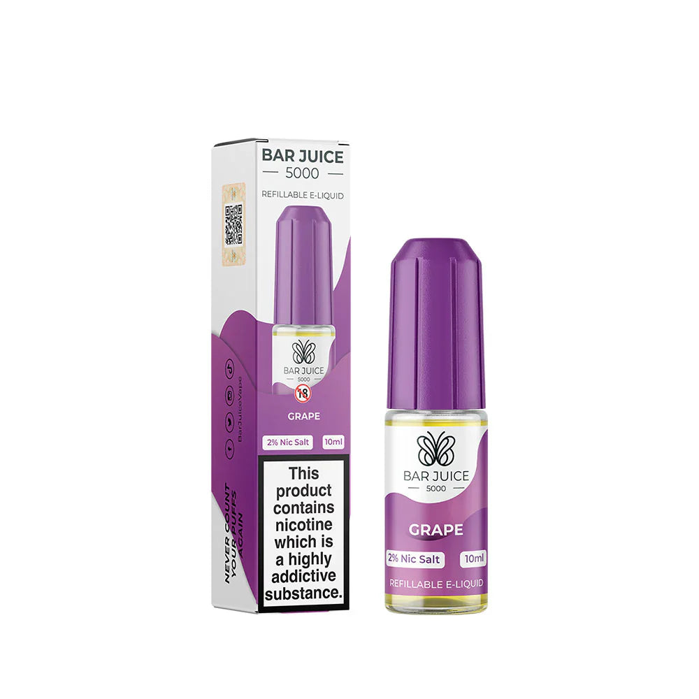 Bar Juice 5000 Grape 10ml Nic Salts
