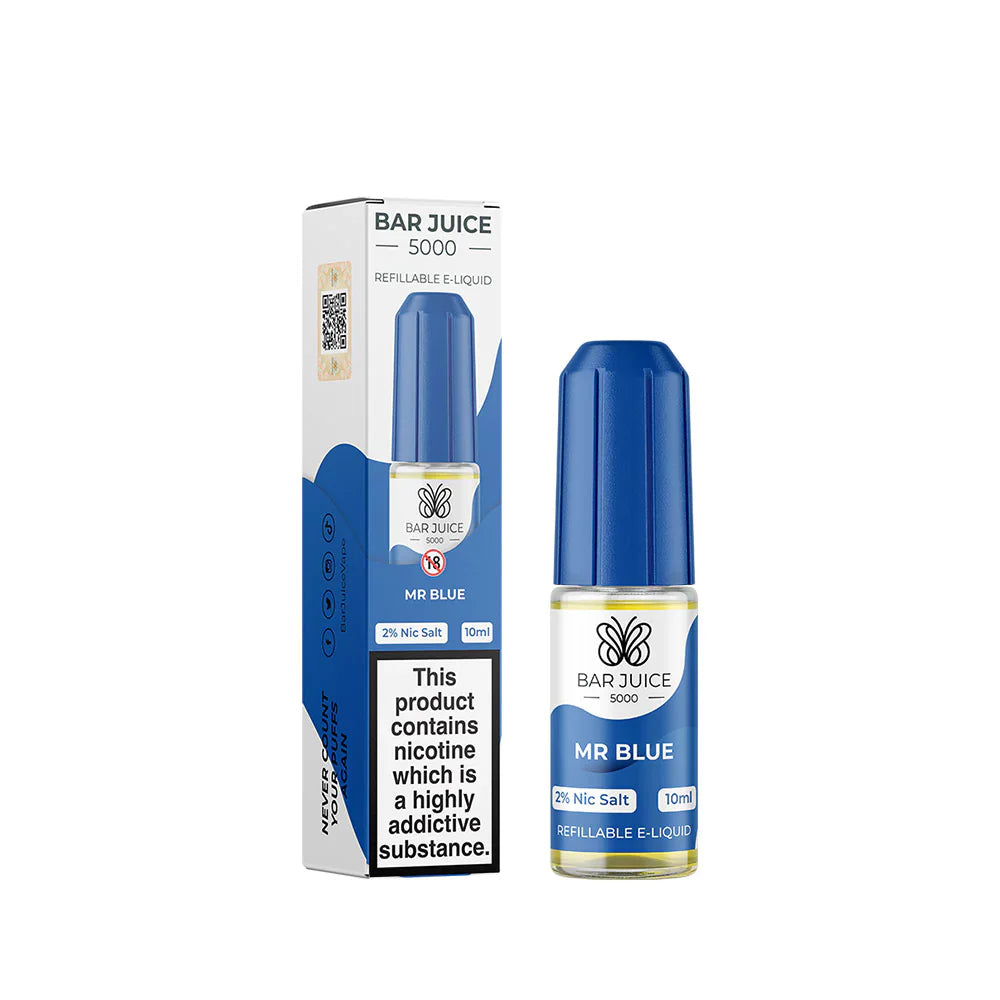 Bar Juice 5000 Mr Blue 10ml Nic Salts