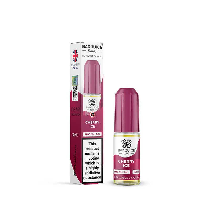 Bar Juice 5000 Cherry Ice 10ml Nic Salts