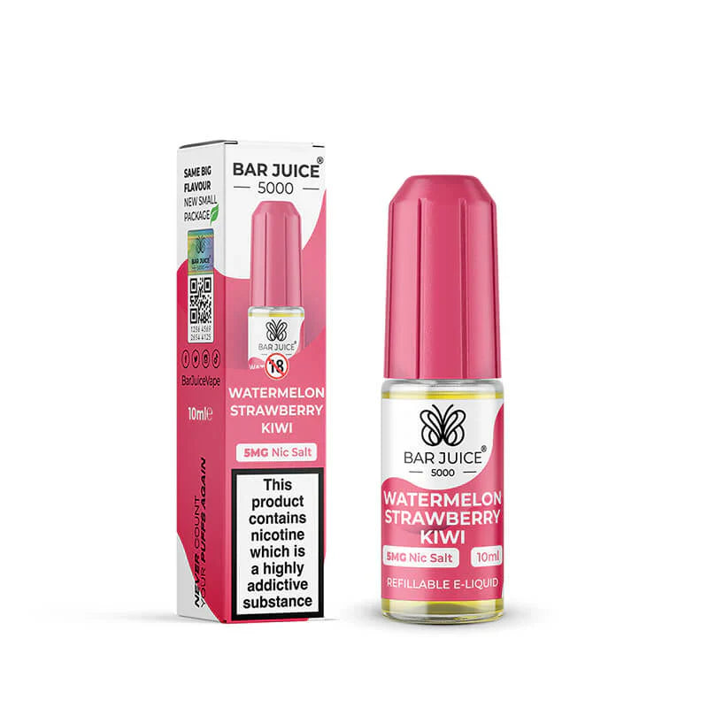 Bar Juice 5000 Watermelon Strawberry Kiwi 10ml Nic Salts