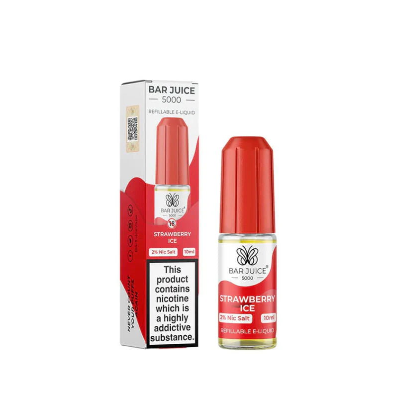 Bar Juice 5000 Strawberry Ice 10ml Nic Salts