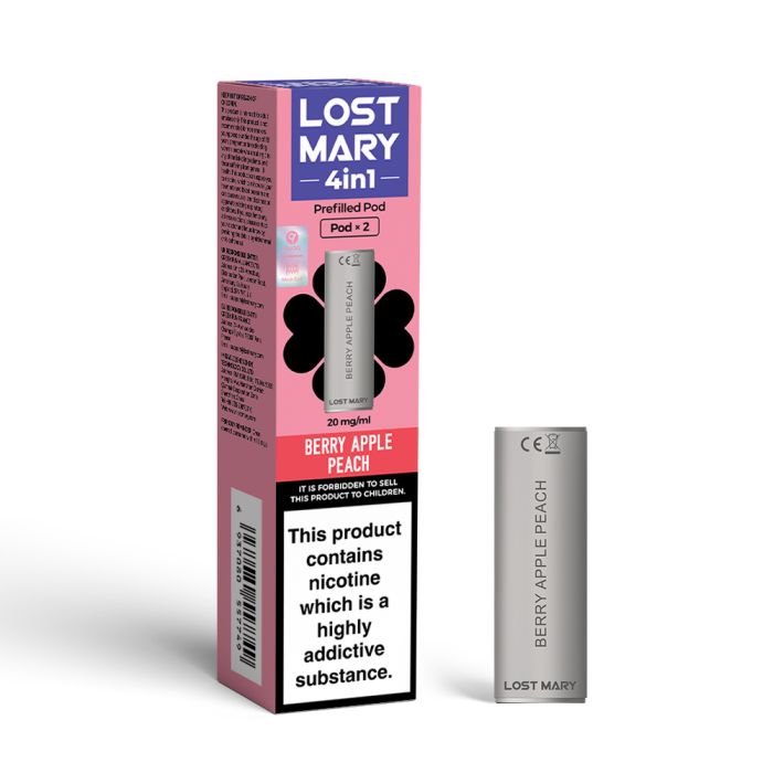 Lost Mary 4-in-1 Berry Apple Peach Prefilled Replacement Pods