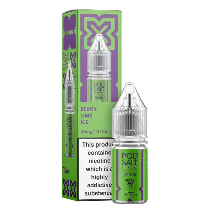 Pod Salt Nexus Berry Lime Ice 10ml Nicotine Salt E-Liquid