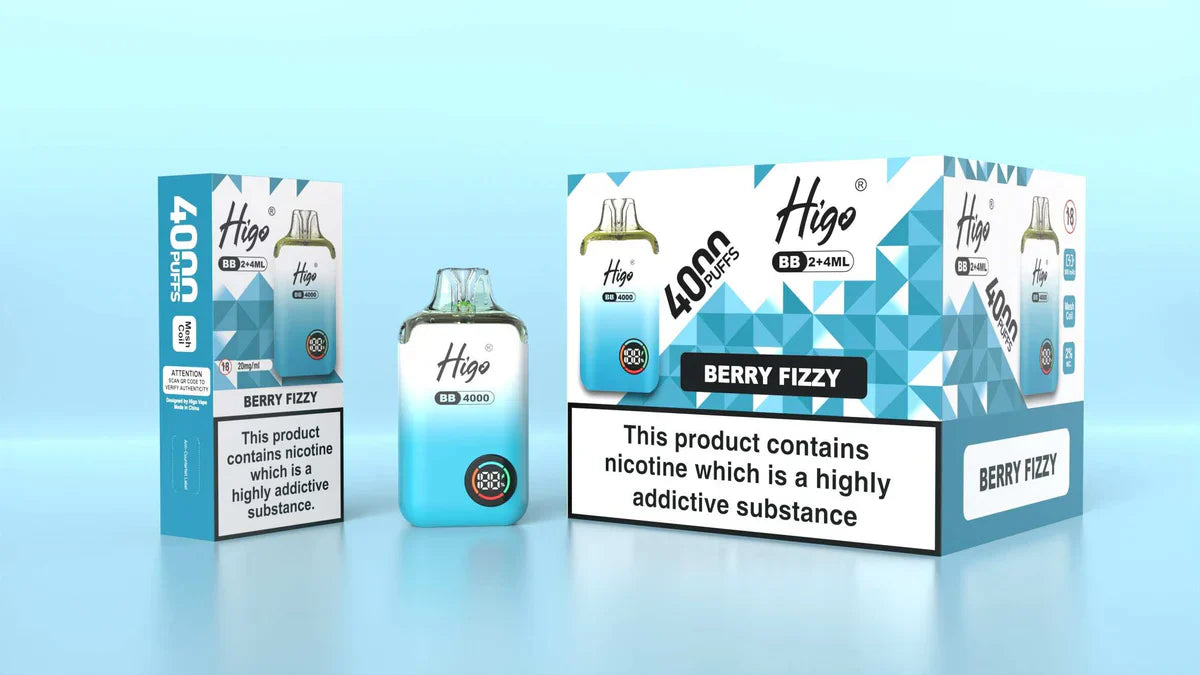 Higo BB Berry Fizzy Prefilled Pod Vape Kit