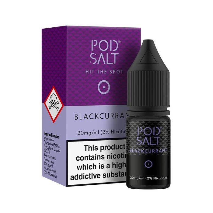 Pod Salt Blackcurrant 10ml Nic Salt