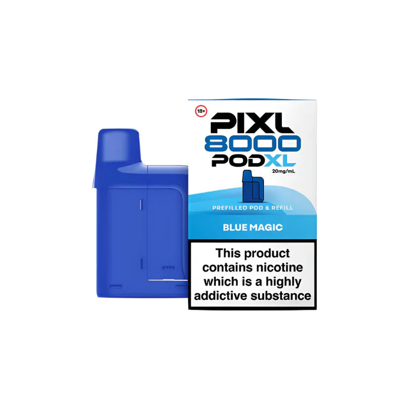 PIXL 8000 Blue Magic Compliant Post June 1st Prefilled Pod