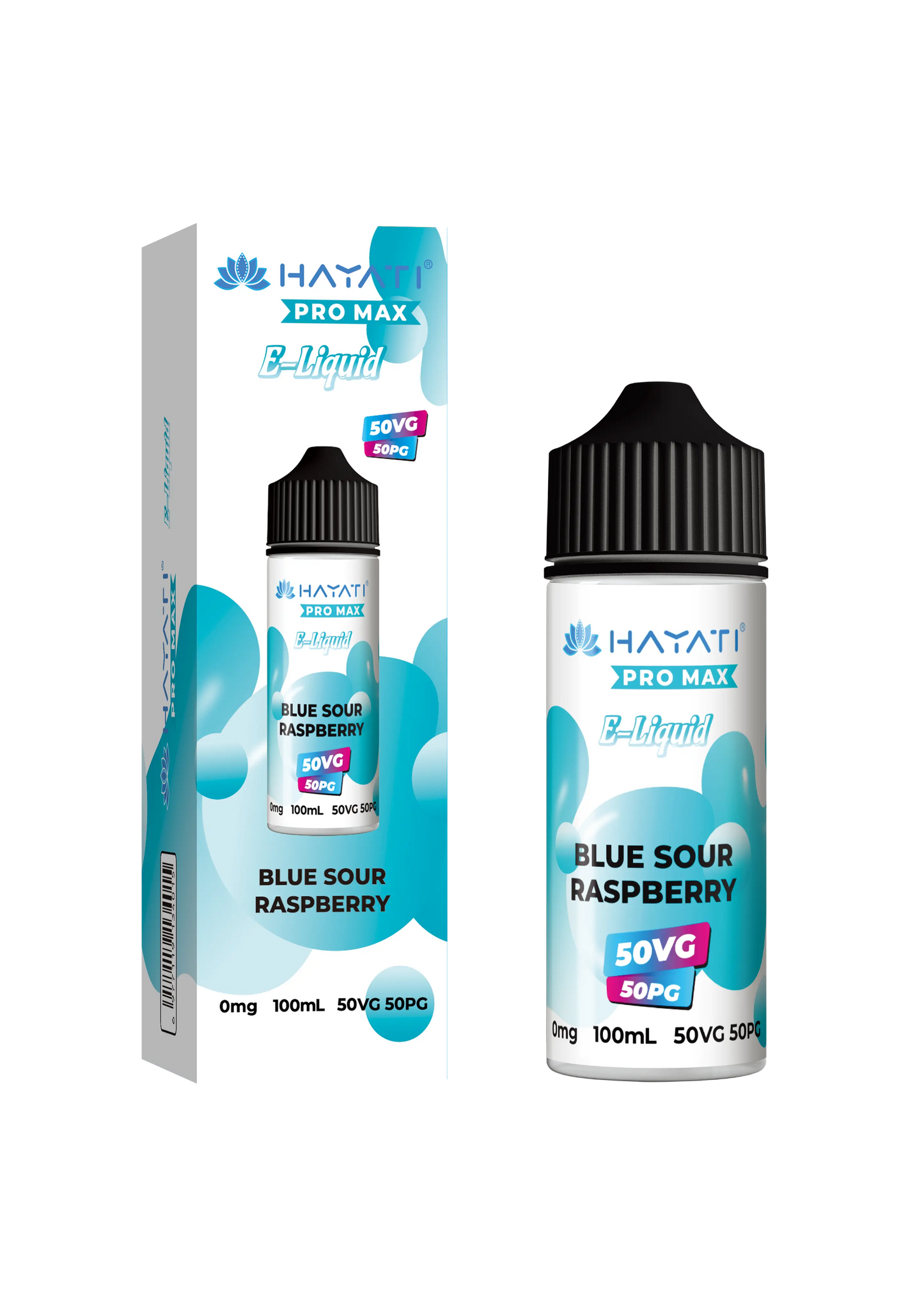 Blue Sour Raspberry 50/50 Shortfill E-Liquid by Hayati Pro Max 100ml