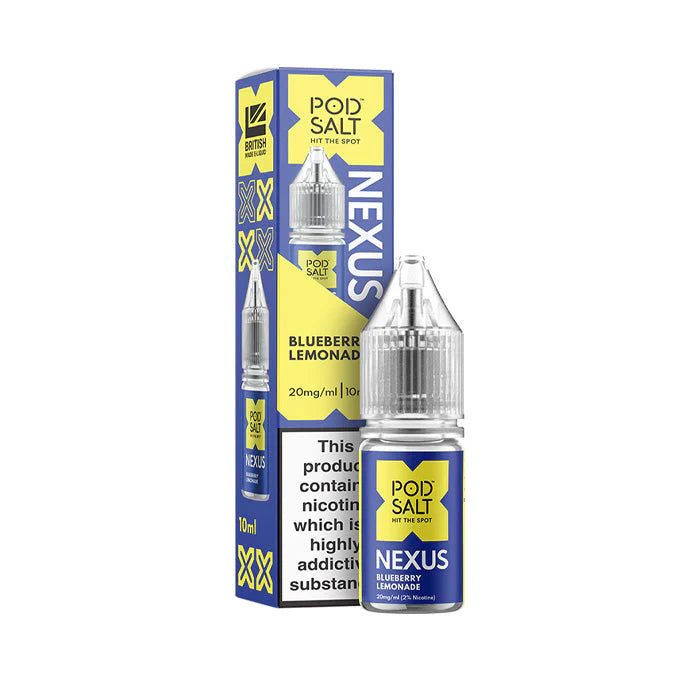Pod Salt Nexus Blueberry Lemonade 10ml Nicotine Salt E-Liquid