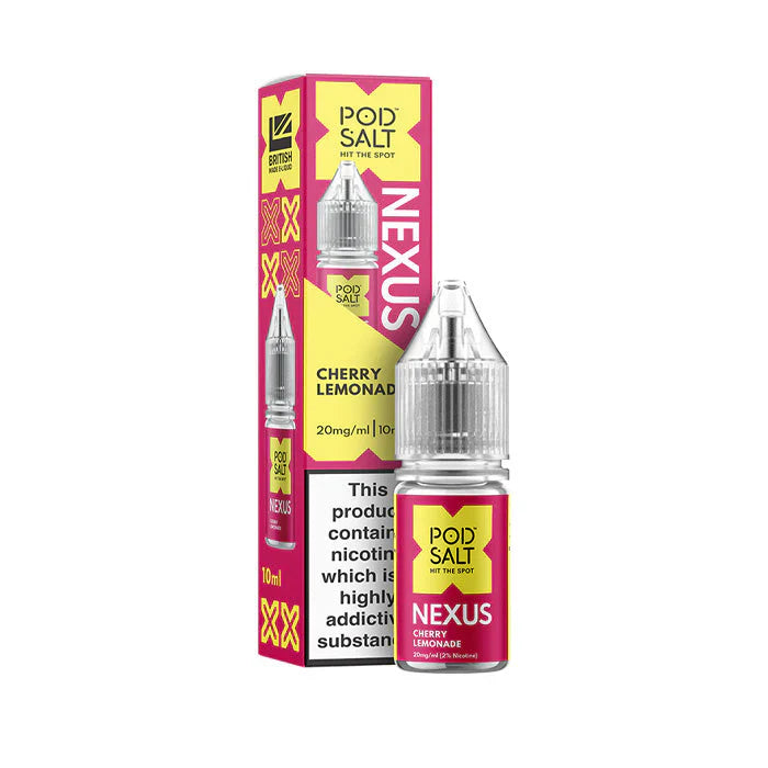 Pod Salt Nexus Cherry Lemonade 10ml Nicotine Salt E-Liquid