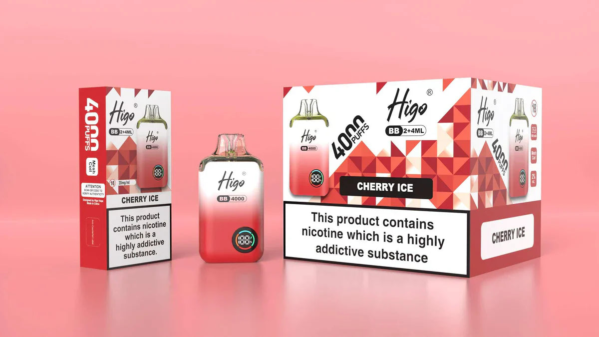 Higo BB Cherry Ice Prefilled Pod Vape Kit