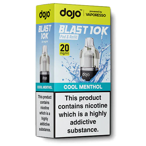 Dojo Blast 10K Cool Menthol Prefilled Pods