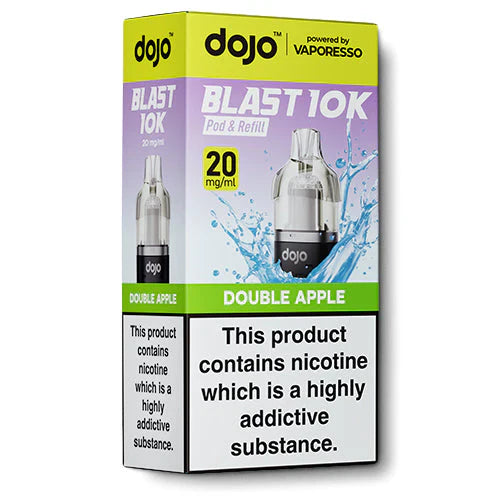 Dojo Blast 10K Double Apple Prefilled Pods