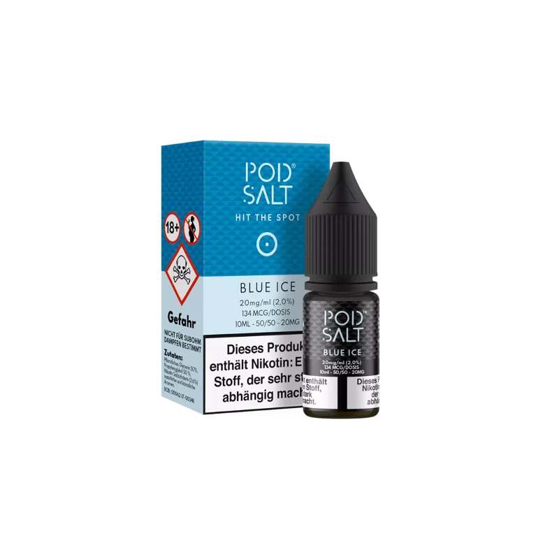 Pod Salt Blue Ice 10ml Nic Salt