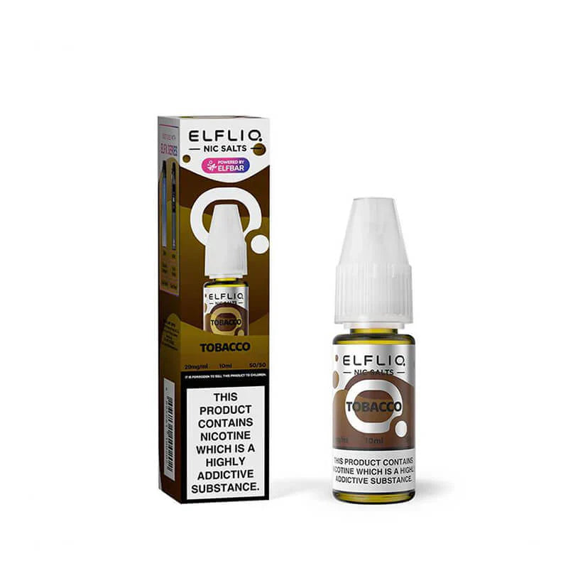 Elf Bar ElfLiq Tobacco Nic Salt E-Liquid 10ml