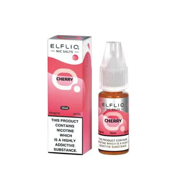 Elf Bar ElfLiq Cherry Nic Salt E-Liquid 10ml