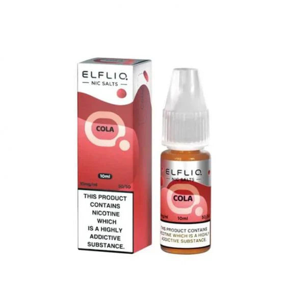 Elf Bar ElfLiq Cola Nic Salt E-Liquid 10ml