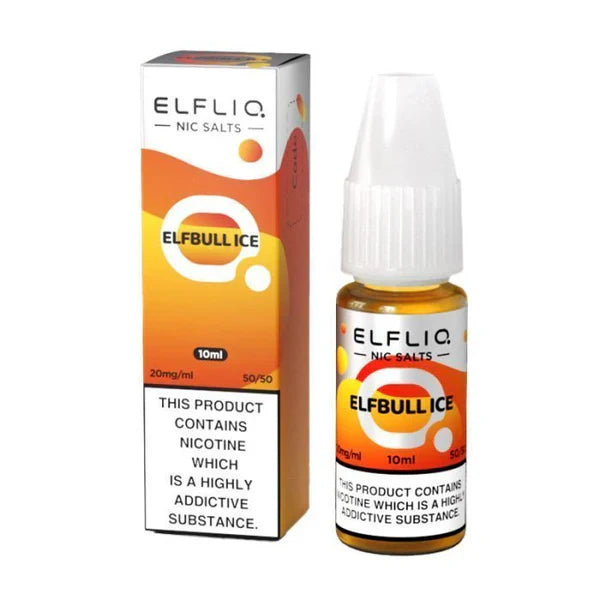 Elf Bar ElfLiq Elfbull Ice Nic Salt E-Liquid 10ml