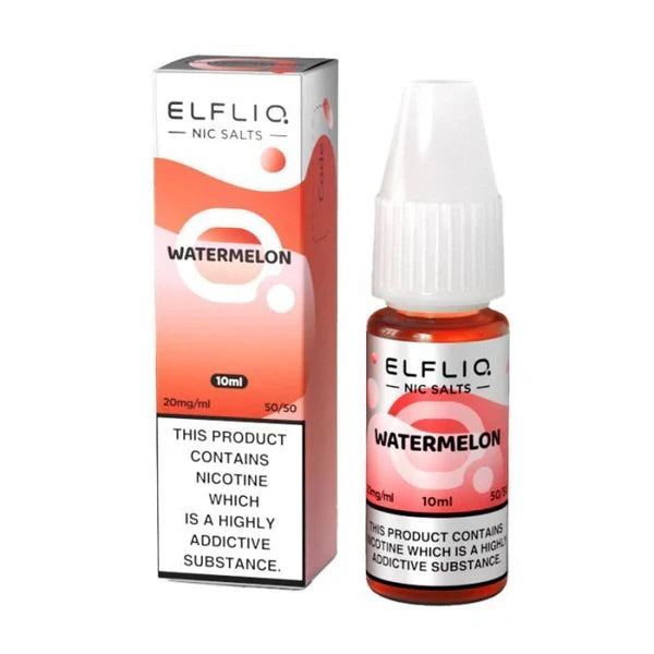 Elf Bar ElfLiq Watermelon Nic Salt E-Liquid 10ml