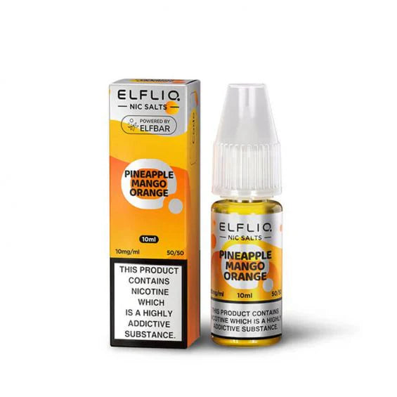 Elf Bar ElfLiq Pineapple Mango Nic Salt E-Liquid 10ml