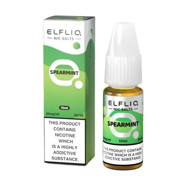 Elf Bar ElfLiq Spearmint Nic Salt E-Liquid 10ml