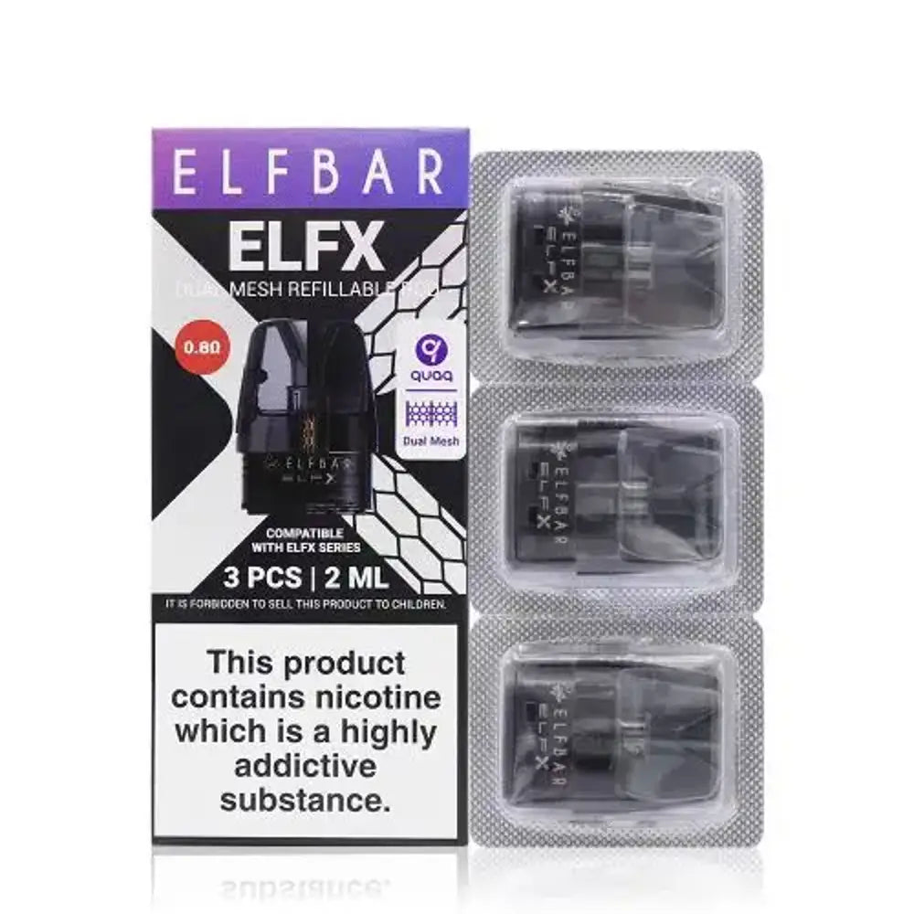 Elf Bar ELFX Refillable Pods Pack of 3