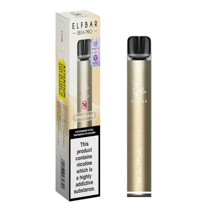 Elf Bar ELFA Pro Dark Gold – Pineapple Ice Pod Kits