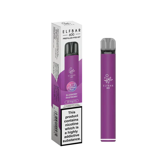 Elf Bar 600 Blueberry Raspberry Prefilled Pod Kit