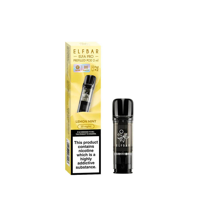 Elf Bar ELFA Pro Lemon Mint Prefilled Pods