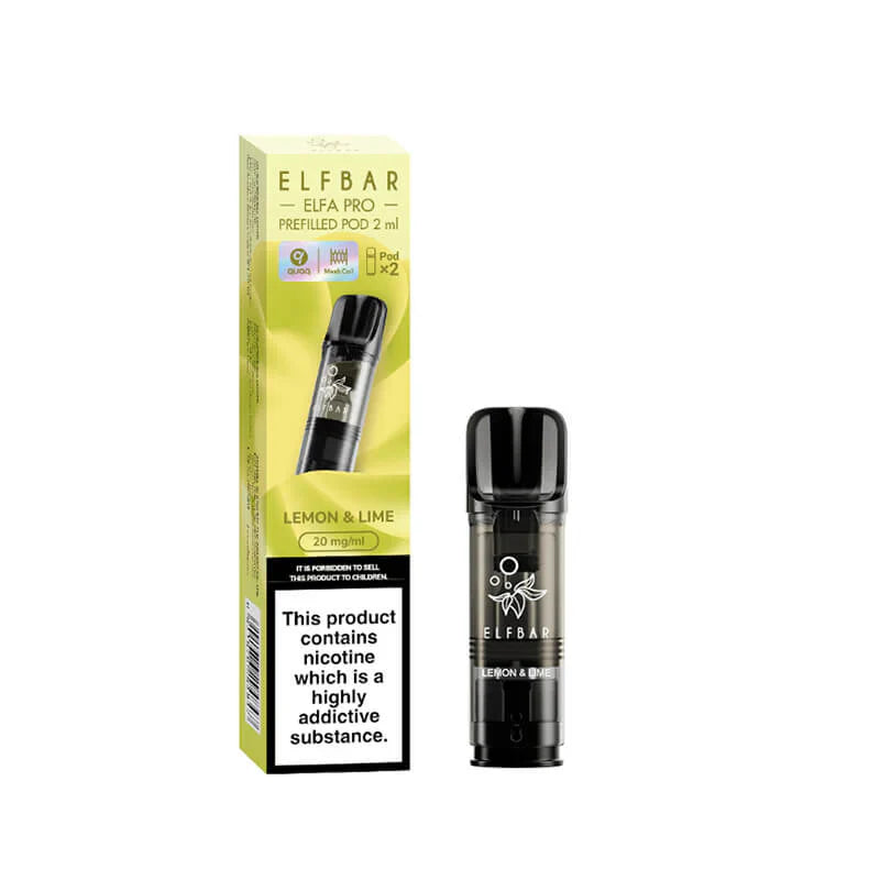 Elf Bar ELFA Pro Lemon & Lime Prefilled Pods