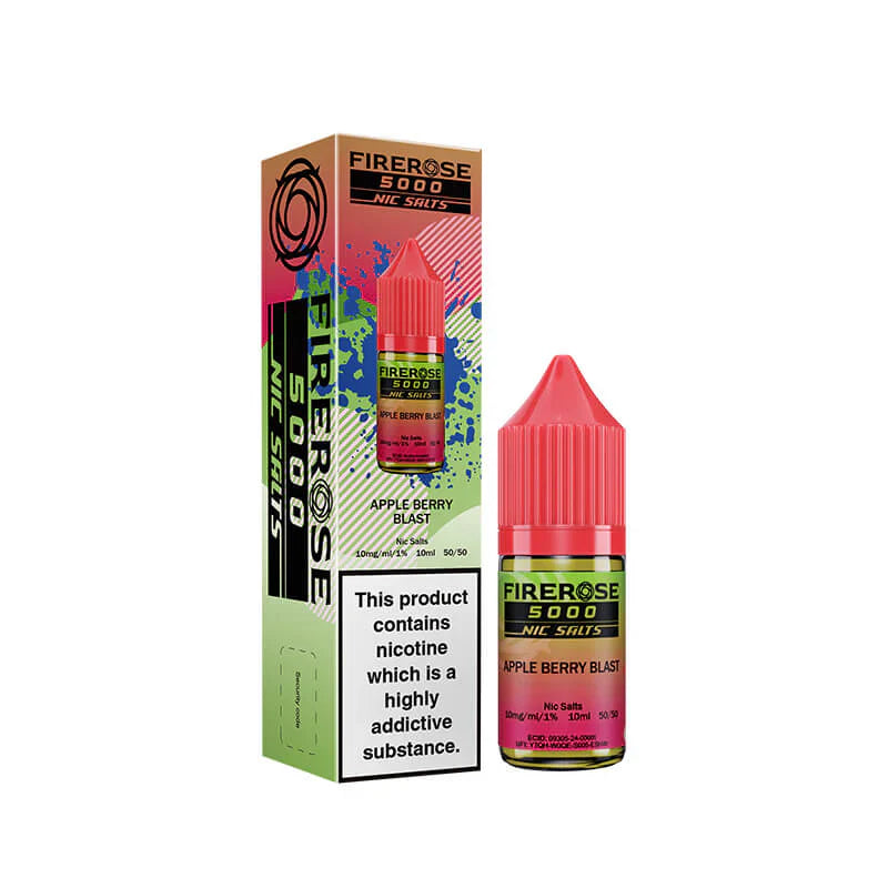 Elux Firerose 5000 Apple Berry Blast 10mg Nic Salts