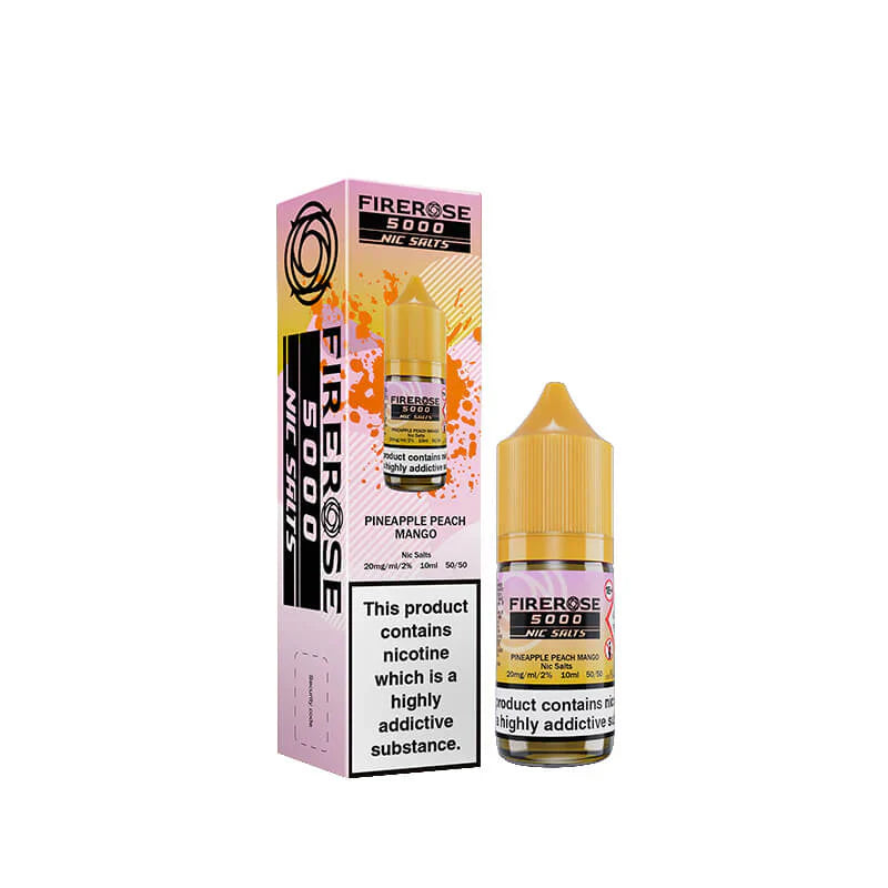 Elux Firerose 5000 Pineapple Peach Mango 10mg Nic Salts