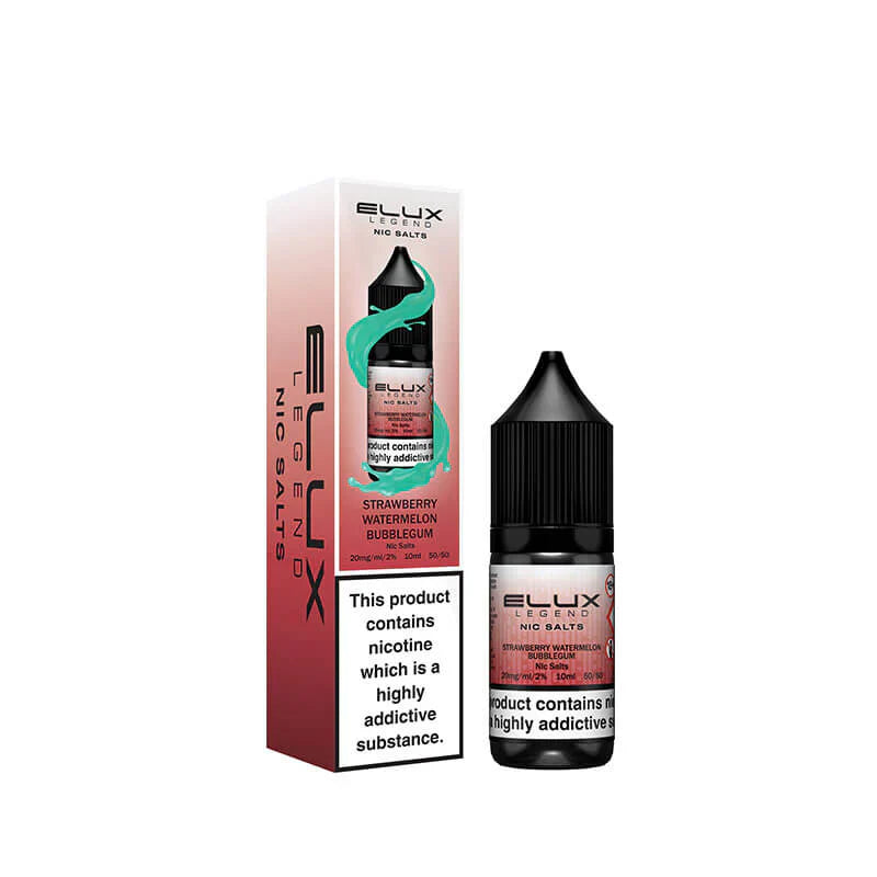 Elux Legend Nic Salts Strawberry Watermelon Bubblegum