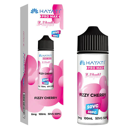 Fizzy Cherry 50/50 Shortfill E-Liquid by Hayati Pro Max 100ml