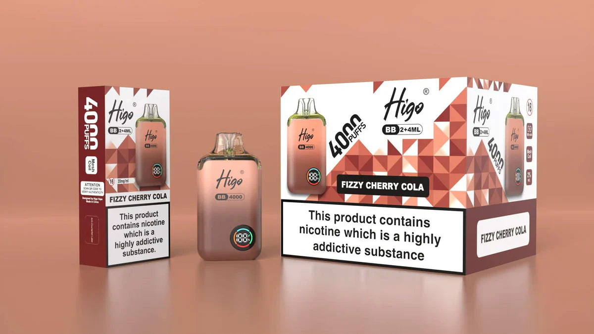 Higo BB Fizzy Cherry Cola Prefilled Pod Vape Kit