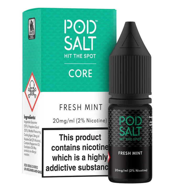 Pod Salt Core Fresh Mint 10ml Nicotine Salt E-Liquid