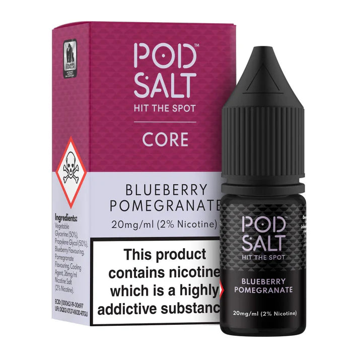 Pod Salt Core Blueberry Pomegranate 10ml Nicotine Salt E-Liquid